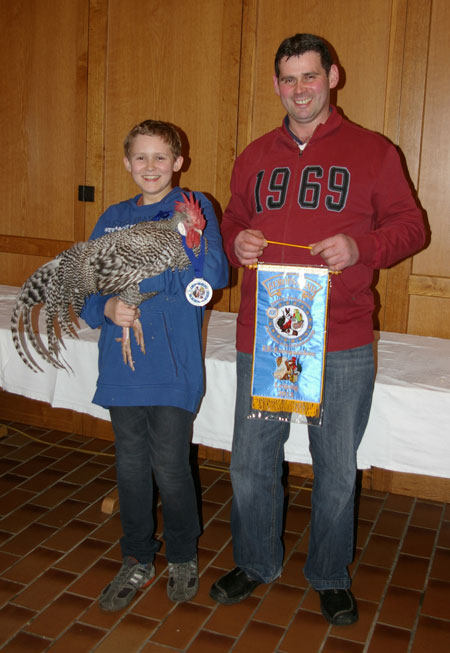 Europameister Thomas Martin mit Sohn Sebastian